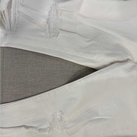 Frame Denim Le High Straight White Jeans - Picture 4 of 5